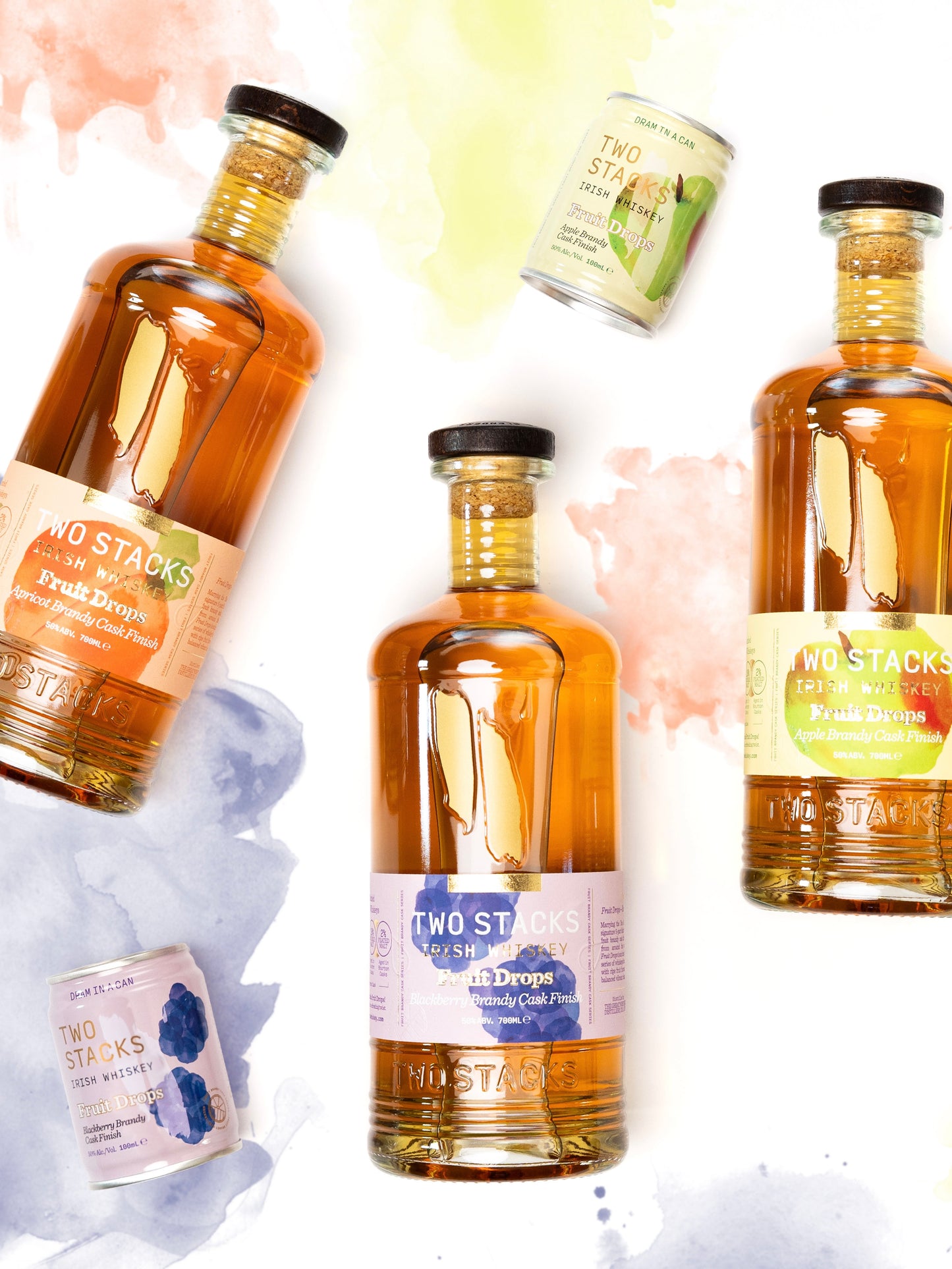 TWO STACK -FRUIT DROPS- Blackberry Brandy Cask -50% 700ml (トュースタックス フルーツドロップス ブラックベリーカスク フィニッシュ)