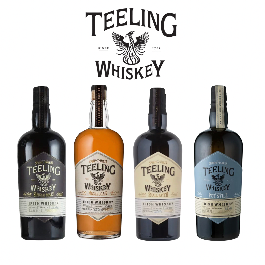 TEELING WHISKEY-ティーリングウィスキー4種飲み比べセット