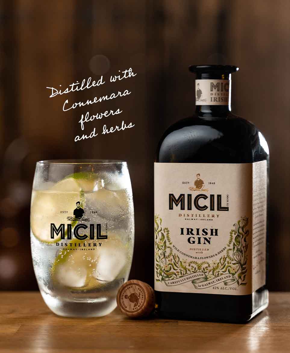 MICIL Irish Gin｜日本初上陸 クラフトアイリッシュ ジン 700ml 42