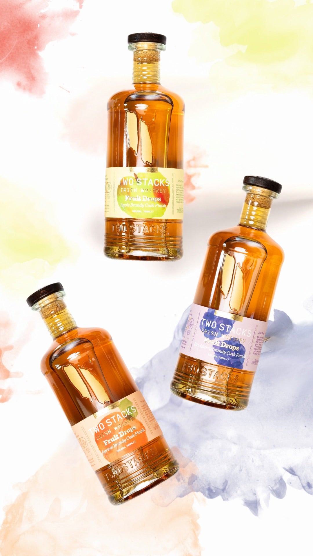 TWO STACKS フルーツドロップス3種3本セット - 700ml 50% -