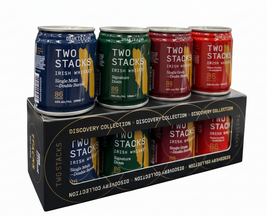 トゥースタックス- ドラムインアカン- 4種４缶ギフトBOXセット- TWO STACKS -DRAM IN A CAN-