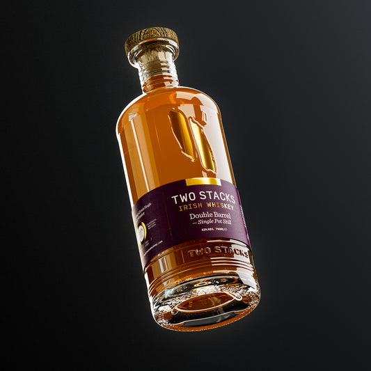 TWO STACKS -Double Barrel - Single Pot Still 43% 700ml (トュースタックス シングルポットスチル ダブルバレル)