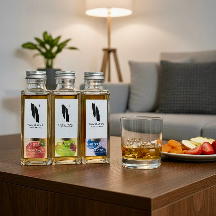 TWO STACKS｜フルーツドロップス 3種飲み比べセット(100ml×3)