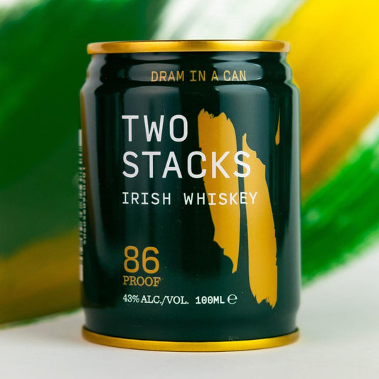 TWO STACKS Blended whiskey 100ml x 4 cans